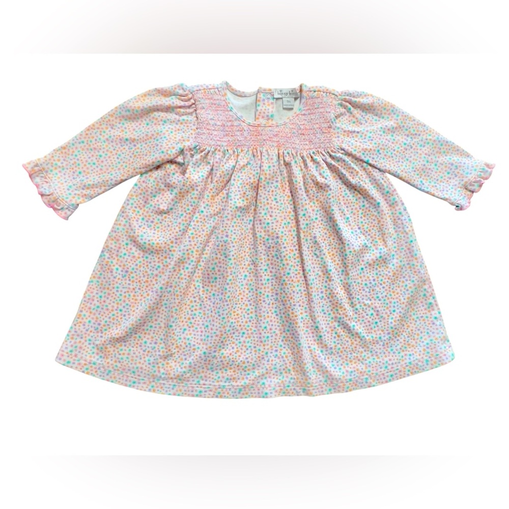 Kissy Kissy Multicolor floral dress.  Size 9 months.